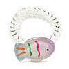 Summer Fish Resin Telephone Line Wire Elastic Hair Ties LS-AJEW-U004-02B-1