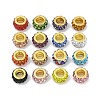 Alloy Rhinestone Clay Pave Beads ALRI-D300-04G-1