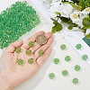 200Pcs Transparent Acrylic Beads TACR-HS0001-04-3