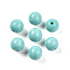 Opaque Solid Color Glass Beads X1-GLAA-N007-8mm-A13-1