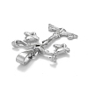 Non-Tarnish 304 Stainless Steel Pendants STAS-D165-14P-09-3