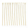 Brass Flat Head Pins KK-G331-11-0.7x55-1