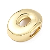 Brass Initial Beads KK-B167-27G-01O-2