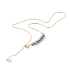 Adjustable Brass Lariat Necklaces NJEW-JN03446-01-1