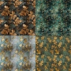 24Pcs 12 Styles Leaf Scrapbook Paper Pad PW-WG5F0C5-01-4