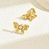 Sweet Stainless Steel Bowknot Stud Earrings SK0525-1-2