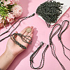30Pcs Adjustable Polyester & Spandex Cord Necklace Making NJEW-SC0001-90-3