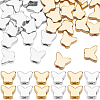 50Pcs 2 Colors Brass Spacer Beads FIND-BBC0003-86-1
