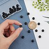 Unicraftale 30Pcs Round 304 Stainless Steel Beads STAS-UN0025-14-2