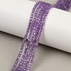 Natural Amethyst Beads Strands G-P457-B01-56-2