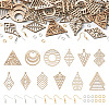 DIY Geometry Earring Making Kit DIY-TA0005-46-9