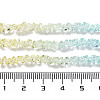 Transparent Glass Bead Strands GLAA-H023-03D-5