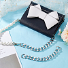 2Pcs Aluminum Curb Chain Purse Strap Extender FIND-HY0004-37S-4