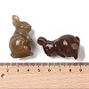 Natural Strawberry Quartz Sculpture Display Decorations LS-G-C244-01K-3