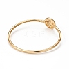 Rack Plating Brass Micro Pave Cubic Zirconia Bangles BJEW-E071-16G-02-4