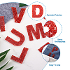 Alphabet Rhinestone Patches FW-TAC0001-01A-3