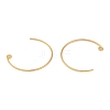 Brass Earring Hooks KK-C069-01KCG-2