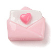 Opaque Resin Cabochons LS-RESI-C032-01G-1
