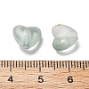 Frosted Transparent Acrylic Beads X1-OACR-F013-08-3