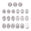 70Pcs 7 Style Tibetan Style Alloy Links Connectors TIBE-FW0001-02-1