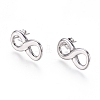 304 Stainless Steel Stud Earrings EJEW-I235-09-2