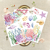 3 Sheets 3 Styles PVC Waterproof Decorative Stickers DIY-WH0404-009-8