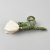 Zinc Alloy and Polyester Claw Hair Clips PHAR-WH0040-03B-1