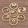 201 Stainless Steel Pendants LS-STAS-H246-02G-2