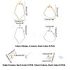 Dangle Stud Earrings DIY Making Kits DIY-UN0002-85-5