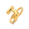 304 Stainless Steel Open Cuff Rings for Women RJEW-M060-01G-10-4