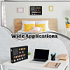 Wooden Wall Mounted Medal Display Cases with Acrylic Visible Window ODIS-WH0078-24-4