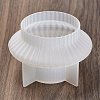 DIY Silicone Candle Holder Molds DIY-K073-29A-3