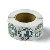 Cartoon Patterns Paper Gift Sticker Rolls DIY-R083-03D-3