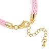 4.5MM Round Nylon Milan Cord Bracelet Making BJEW-I245-01G-29-3