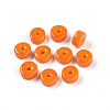 Opaque Solid Color Glass Beads GLAA-N007-6x3mm-A07-1