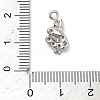 Brass Micro Pave Cubic Zirconia Pendants KK-I380-19P-3