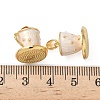Brass Enamel 3D Cup Charms KK-I371-36G-01-3