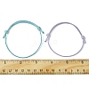 30Pcs 5 Color Adjustable Waxed Polyester Braided Cord Bracelets X1-BJEW-FZ00016-5