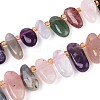Natural Mixed Gemstone Beads Strands G-Z091-A27-4