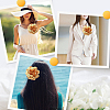 1Pc Polyester Brooches JEWB-CN0001-07D-4
