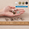 16sets 4 Styles Iron Button Pins for Jeans PALLOY-KS0001-07-7