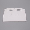 Solid Color Paper Fold Cakes Boxes CON-WH0081-22F-1