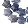 Natural Blue Aventurine(Dyed & Heated) Beads Strands G-K359-E02-3
