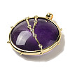 Constellation Natural Amethyst Pendants G-A300-E04-2