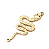 304 Stainless Steel Enamel Snake Links Connector Charms STAS-F367-06G-2