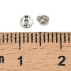 Faceted Transparent Glass Beads GLAA-P075-01A-01-3