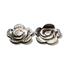 Rose Black Lip Shell Cabochons SSHEL-E553-09-4