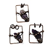 Natural Amethyst Nuggets Pendants G-B149-05R-03-1