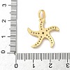 Brass Micro Pave Cubic Zirconia Pendants LS-KK-K305-11E-G-3