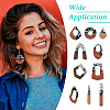 DIY Two Tone Dangle Earring Making Kit DIY-TA0009-01C-8